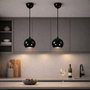 Opviq Lámpara de araña Orbıt - 15 - 16300 en Negro